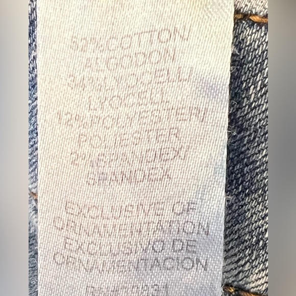 Wit & Wisdom Boot Cut Jeans with Side Slit Hem Size 16 Medium Wash - Picture 12 of 14